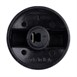 Bouton de commande gris Buffalo