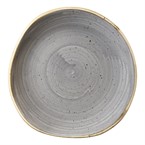 Assiettes rondes Churchill Stonecast Peppercorn grises 186mm (lot de 12)