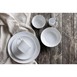 Assiettes plates blanches Olympia Origin 200mm (lot de 4) 