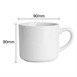 Mugs blancs Olympia Origin 300 ml (lot de 4) 