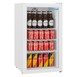 Vitrine dessous de comptoir positive blanche Polar Série C 90L