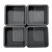 Pieds en caoutchouc pour batteur planétaire Buffalo 20 L (lot de 4) 