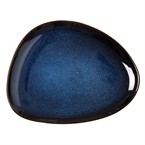 Assiettes triangulaires Olympia Luna bleu nuit 275x210mm (lot de 6) 