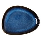 Assiettes triangulaires Olympia Luna bleu nuit 207x158mm (lot de 6)