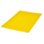 Couvercle hermétique en polypropylène Cambro Safetrak IML jaune 