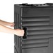 Conteneur isotherme GN double à chargement frontal Vogue noir 