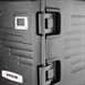 Conteneur isotherme GN double à chargement frontal Vogue noir 
