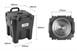 Conteneur à soupe isotherme Vogue noir 20 L