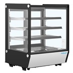 Vitrine réfrigérée de comptoir carrée vitrée série G 145Ltr Polar