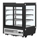 Vitrine réfrigérée de comptoir carrée vitrée série G 145Ltr Polar