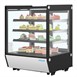 Vitrine réfrigérée de comptoir carrée vitrée série G 145Ltr Polar