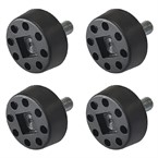 Pieds pour arrière-bar Nisbets Essentials (lot de 4) 