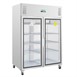 Vitrine réfrigérée positive GN 2 portes Polar série G 1 200L 