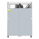 Vitrine réfrigérée positive GN 2 portes Polar série G 1 200L 