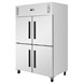 Double armoire réfrigérée négative GN 4 portillons Polar série G 1200L