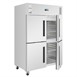Double armoire réfrigérée négative GN 4 portillons Polar série G 1200L