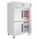 Double armoire réfrigérée négative GN 4 portillons Polar série G 1200L
