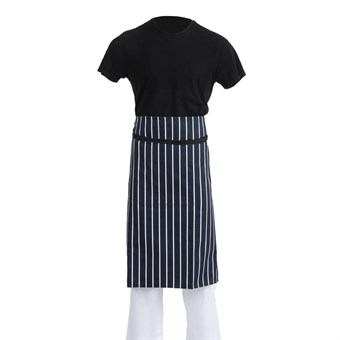 Tablier de cuisine Whites rayé bleu et blanc