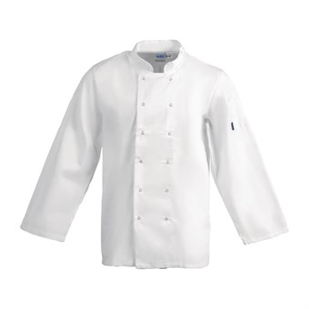 Veste de cuisine mixte Whites Vegas blanche manches longues