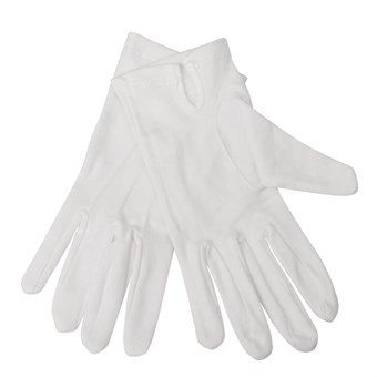 Gants de service pour femme blancs