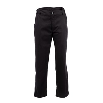 Pantalon de cuisine mixte Chef Works Professionnel chevrons noirs XL
