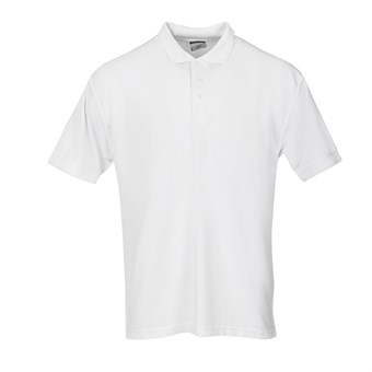 Polo mixte blanc