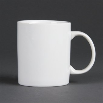 Mug blanc 284ml Olympia Whiteware (Lot de 12)