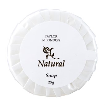 Savons enveloppés de papier Natural Taylor of London (Lot de 100)