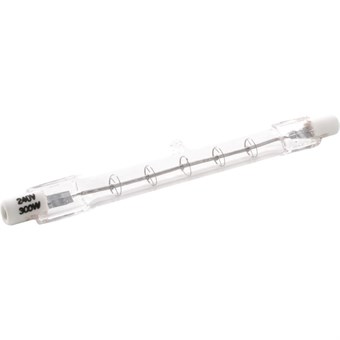 Ampoule quartz infrarouges nue R7 118mm 300W