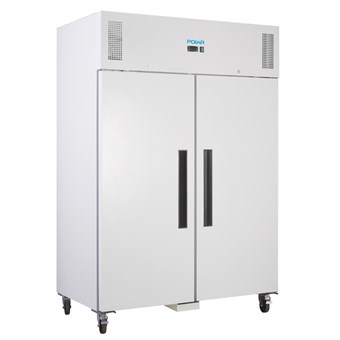 Armoire réfrigérée positive GN double porte blanche Polar Série G 1200L