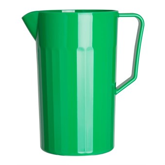 Pichet en polypropylène Olympia Kristallon vert 1,4L