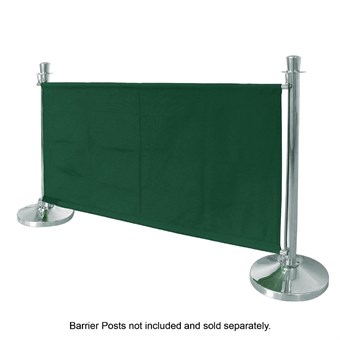 Barrière en toile Bolero verte