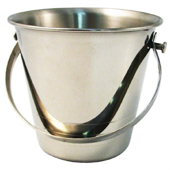 Seau en acier inoxydable avec anse Olympia
