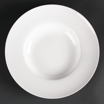 Assiettes creuses à soupe ou pâtes Olympia Lumina 205mm (Lot de 6)