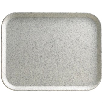 Plateau en polyester Versalite Cambro gris moucheté 430mm