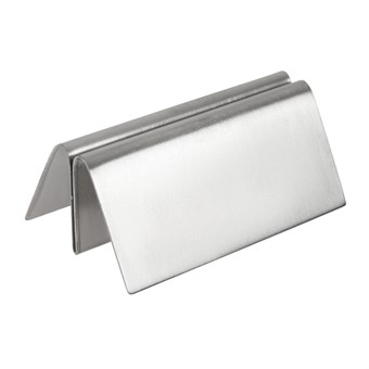 Porte-menu en acier inoxydable Olympia