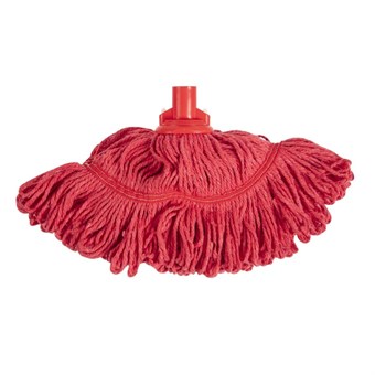 Tête de balai serpillière Jantex Bio Fresh rouge