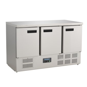 Table réfrigérée 3 portes 368L Polar Série G