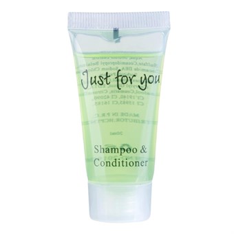 Shampoing et après-shampoing Just for You (Lot de 100)