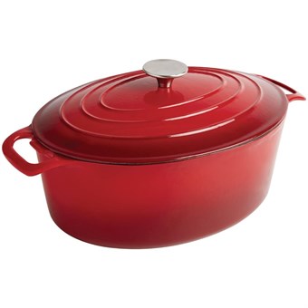 Cocotte ovale rouge Vogue 5L
