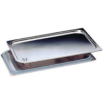 Couvercle Gastronorme anti-déversement GN1/2 Matfer Bourgeat acier inoxydable