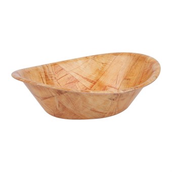 Corbeille ovale en bois petit modèle