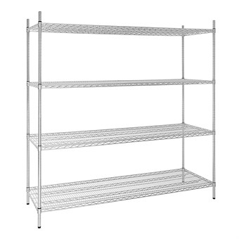 Étagère en kit 4 niveaux Vogue 1830 x 610mm