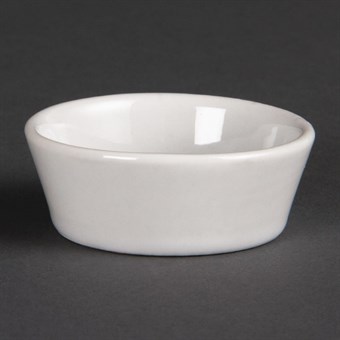 Bols évasés blancs Olympia 50mm (Lot de 12)