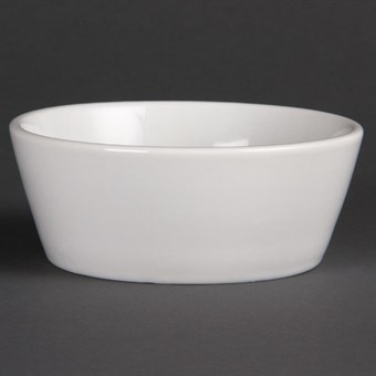 Bols évasés blancs Olympia 120mm (Lot de 12)