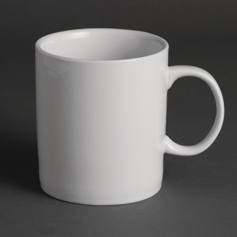 Grand mug blanc Olympia 483ml (Lot de 12)