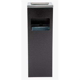 Cendrier poubelle carré Bolero