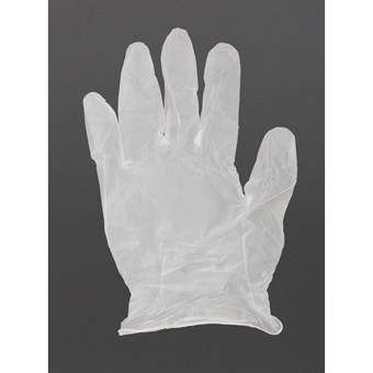 Gants en vinyle non poudrés Vogue (lot de 100)