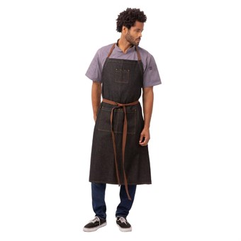 Tablier bavette Chef Works Urban Memphis noir