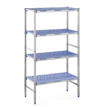 Rayonnage modulaire 4 niveaux Tournus 500 x 1092mm